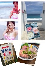 海🌊海鮮丼🐟️凍結フルーツかき氷🍧