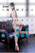 【6月後半の予定】