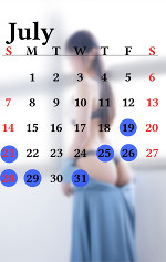 7月後半の予定とご予約につきまして