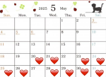 5月後半出勤スケジュール✨