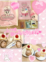 今日そして4月の有難う🌸🐰🌟💓